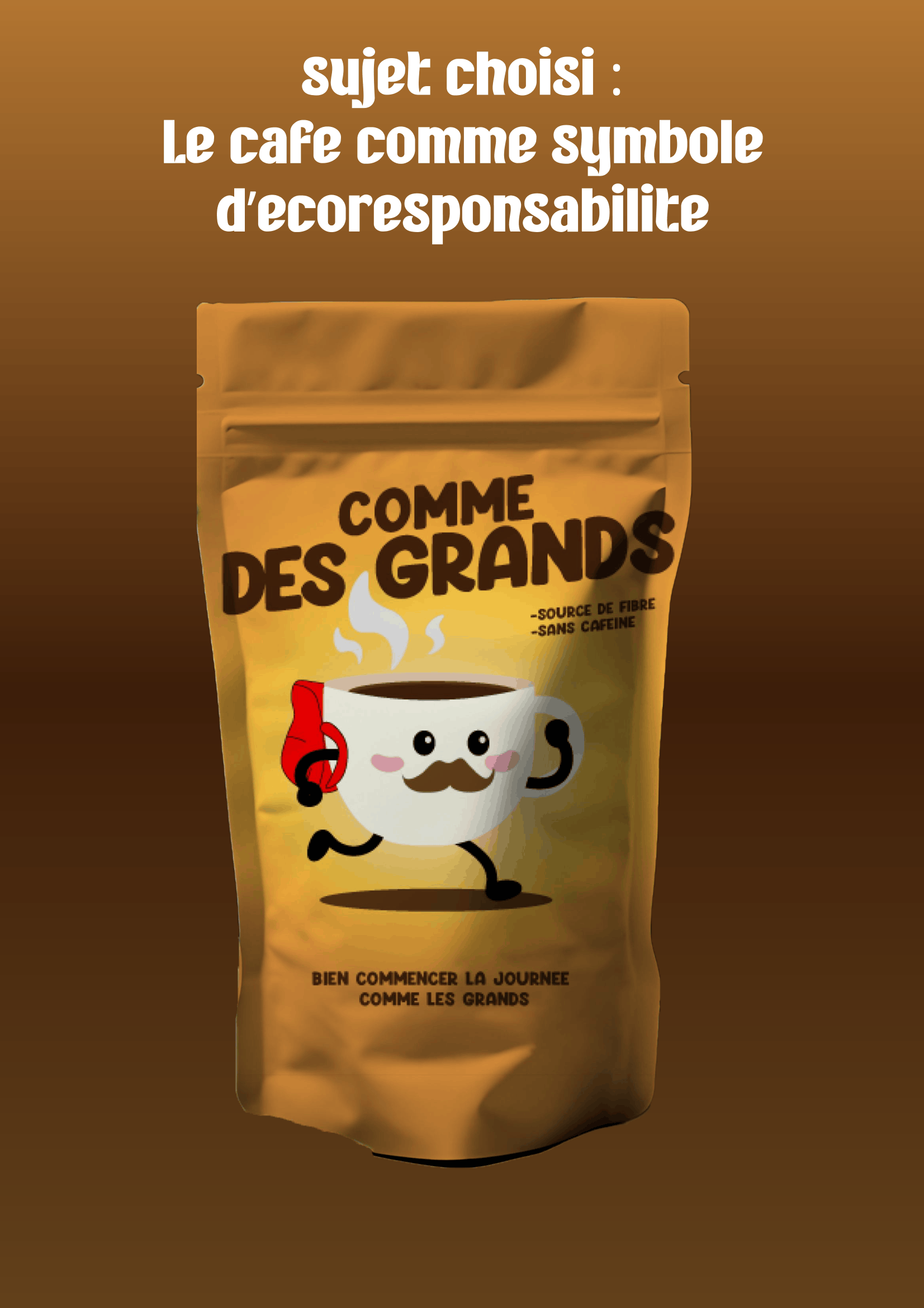 Affiche café "Rituel des grands"