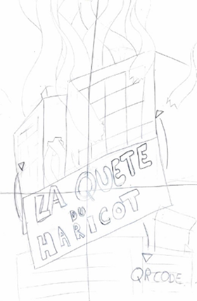 Croquis réalisé avant la conception numérique